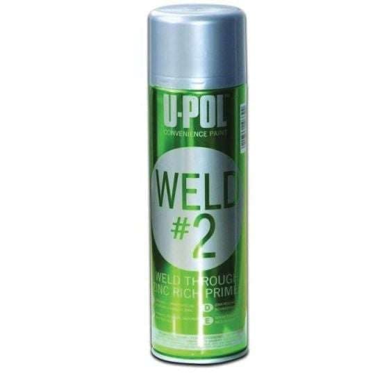 U-POL UP0789 WELD 2 Primer Metallic Silver - UPOL Aerosols