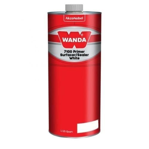 WANDA 583139 7100 Series White Primer Surfacer/Sealer, Qt - Wanda Primers