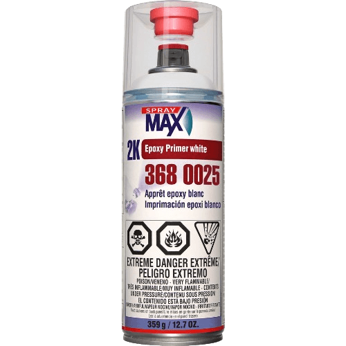 2K Epoxy Primer White Aerosol - Generic Aerosols