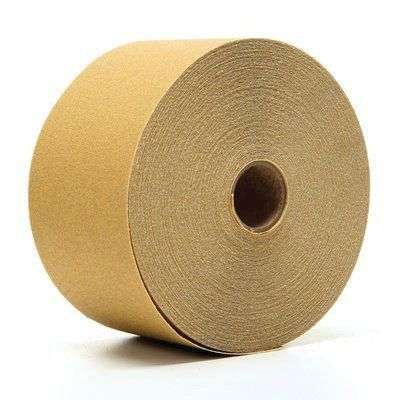 3M™ 02599 236U Series Abrasive Sheet Roll, 2-3/4 in W x 25 yd L, P80 Grit - 3M Sandpaper