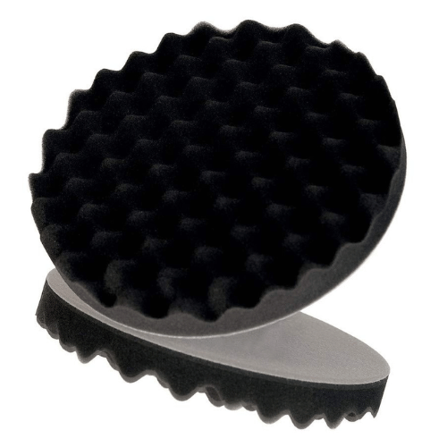 3M 05725 8" Single Sided Black Foam Polishing Pad, 2 pk - 3M Compound/Polish