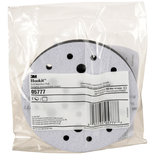 3M™ 05777 6" Hookit Clean Sand Interface Pad - 3M Sandpaper