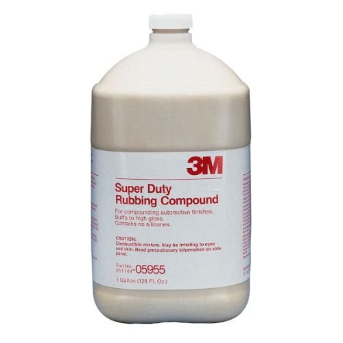 3M™ 05955 Super Duty Brown Rubbing Compound, 1 Gallon - 3M Compound/Polish
