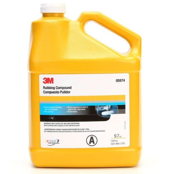 3M™ 05974 Rubbing Compound, Gallon - 3M Compound/Polish