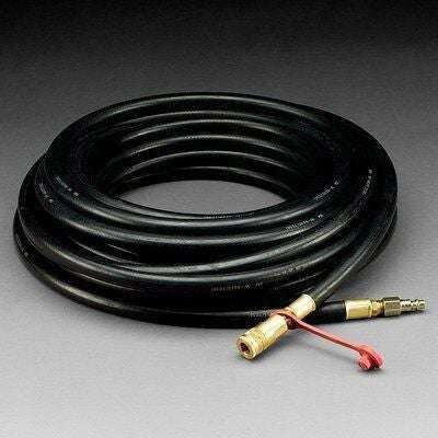 3M™ 07011 Straight Supplied Air Respirator Hose, 50 ft. Black - 3M Respirators