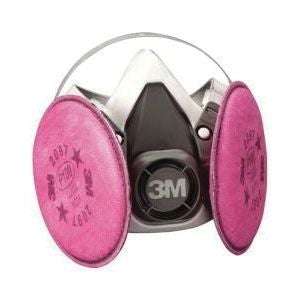 3M™ 07183 Half Facepiece Respirator, Large, NIOSH Approved - 3M Respirators