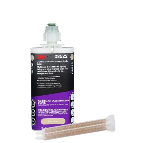 3M™ 08522 OEM Matched Two Part Epoxy Seam Sealer, 200 ml | Beige - 3M Seam Sealers