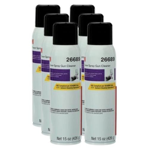 3M™ 26689 High Power Low VOC Paint Sprayer Cleaner 15 oz, Box of 6 - 3M Spray Guns