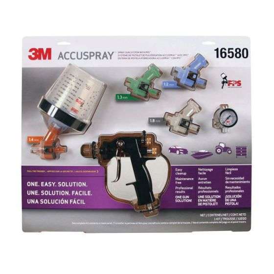 3M Accuspray™ 16580 HVLP Spray Gun System - 3M Spray Guns