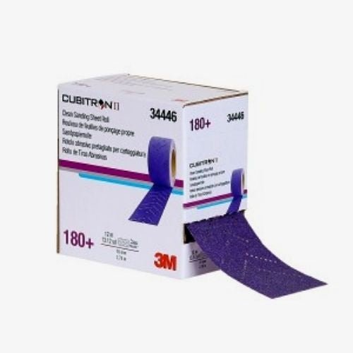 3M Cubitron™ II 180 Grit Multi-Hole Purple Sanding Sheet Roll #34446 - 3M Sandpaper