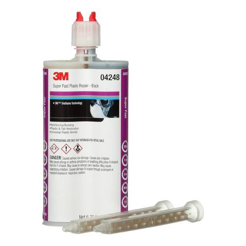3M Duramix 04248 Black Super Fast Plastic Repair Adhesive , 200 mL - 3M Adhesives