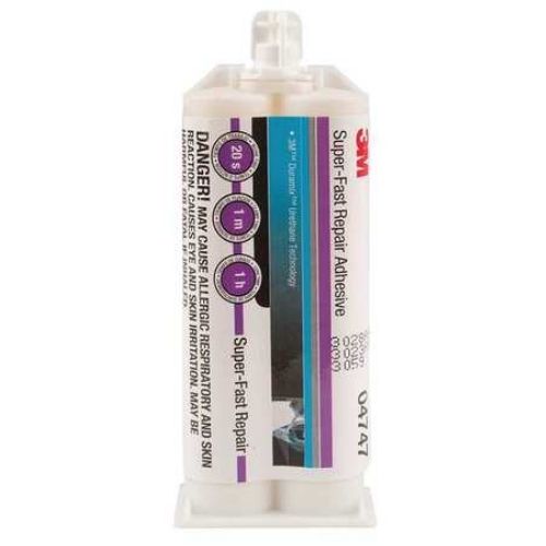 3M Duramix 4747 Super Fast Plastic Repair Adhesive, 47.3 mL Cartridge - 3M Adhesives