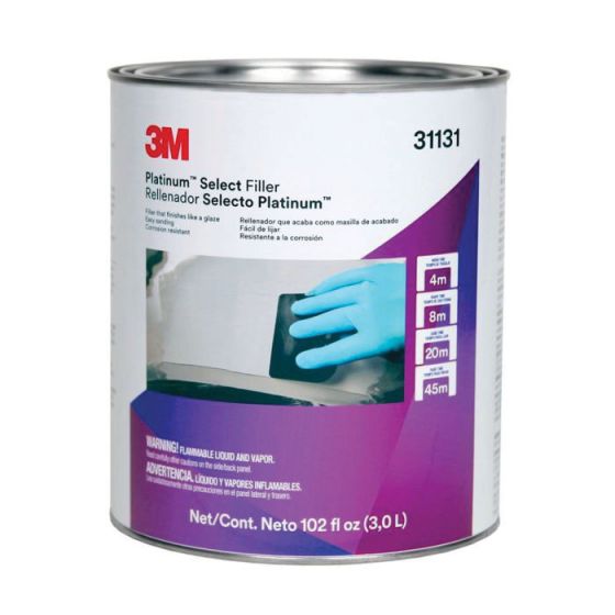 3M™ Platinum™ 31131 Body Filler, 1 gal Can, Lavender - 3M Body Fillers