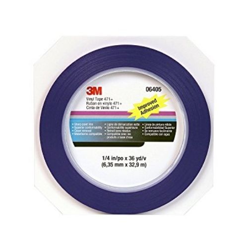3M Scotch® 1/4 in Fine Line Purple Masking Tape #06405, 36 yd Roll - 3M Masking Tape & Paper
