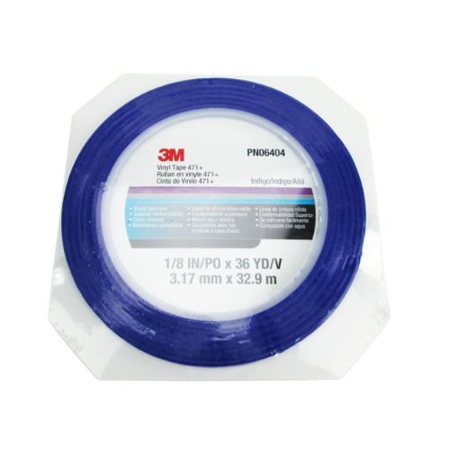 3M Scotch 1/8 in Fine Line Purple Masking Tape #06404, 36 yd Roll - 3M Masking Tape & Paper