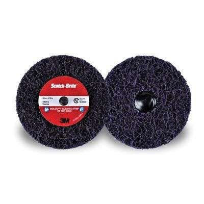 Scotch-Brite 21552 XT Pro 4 in Clean and Strip Disc, Extra Coarse - 3M Sandpaper