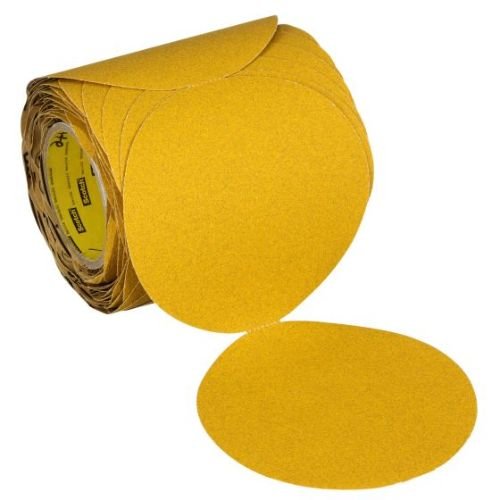 3M™ Stikit™ 6 in Gold Abrasive Disc Roll, No Hole | 100 per Roll - 3M Sandpaper