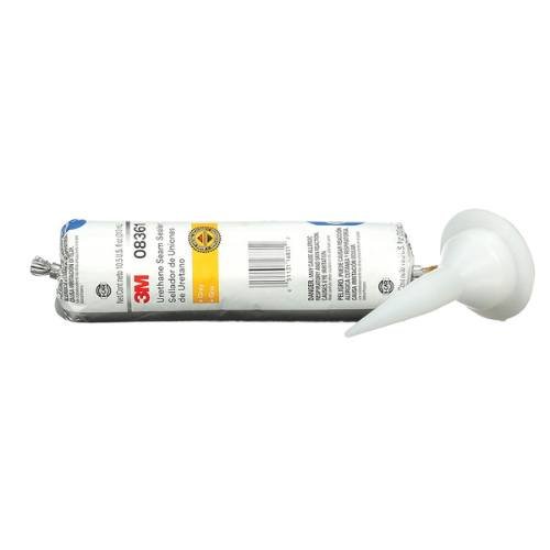 3M  08361 1-Part Gray Urethane Seam Sealer, 10.4 oz Foil Pack - 3M Seam Sealers