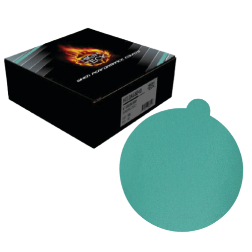 6 Inch 600 Grit Green PSA Sanding Disc, 50 pk, High Teck - High Teck Sandpaper