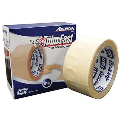 American® TrimFast™ TM27-1 Specialty Trim Masking Tape, 50 x 10 mm - American Masking Tape & Paper