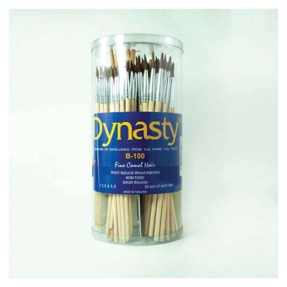 ANDREW MARK B-100 144 pc Watercolor Brush Assortment - Andrew Mark Shop Supplies