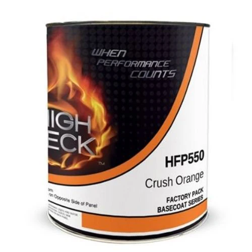High Teck HFP550 Crush Orange Chrysler PL4 Basecoat Paint, 1 Gallon - High Teck Automotive Paint