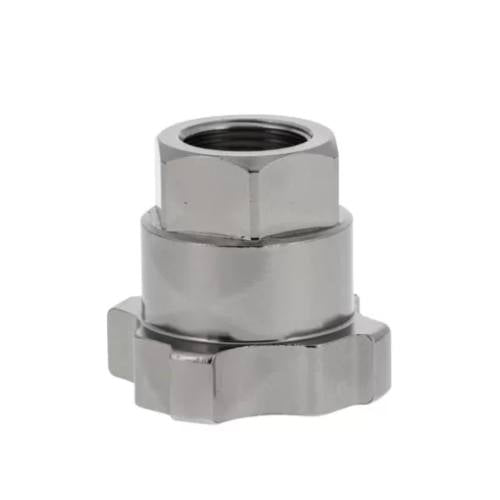 CTW CSA-1 Stainless Steel Paint Cup Adapter with Female Threads - CTW Paint Gun Cups & Liners