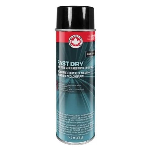DOMINION Low VOC Paintable Black Rubberized Undercoating, 14.3 oz - Dominion Aerosols