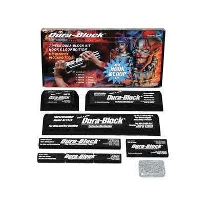 Dura-Block® AF44HL 7 PC Sanding Block Kit, Hook and Loop - Dura-Block Sandpaper