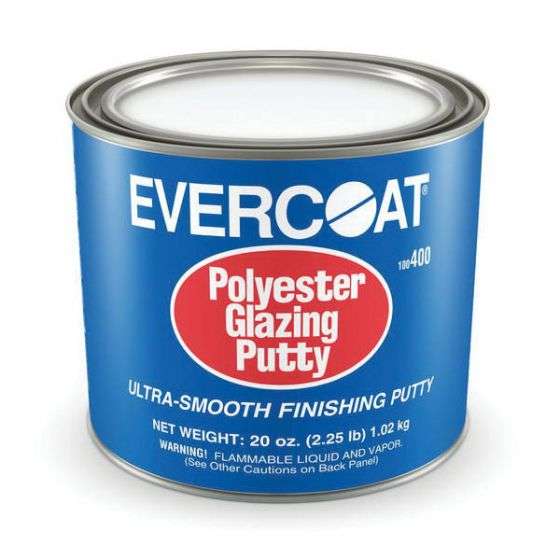 EVERCOAT® 100400 Polyester Glazing Putty, 20 oz Can, White - Evercoat Body Fillers