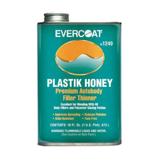 EVERCOAT® 101249 Plastic Honey Filler Thinner, Pint - Evercoat Reducers & Thinners