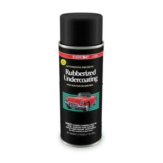EVERCOAT® 101348 Low VOC Rubberized Black Undercoating, 18 oz can - Evercoat Rust Prevention