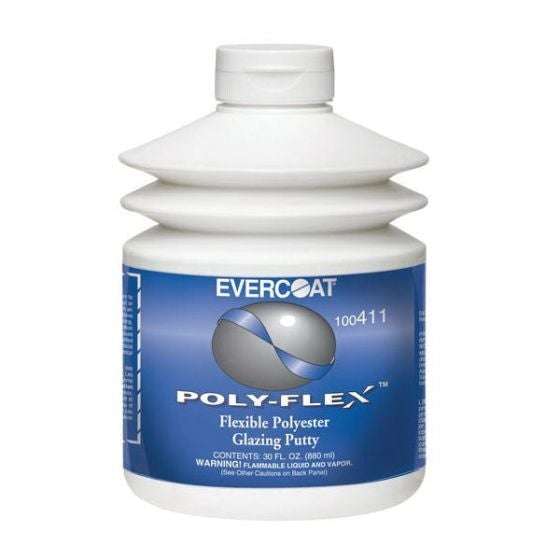 EVERCOAT® POLY-FLEX™ 100411 Polyester Glazing Putty, 30 oz Pumptainer - Evercoat Body Fillers
