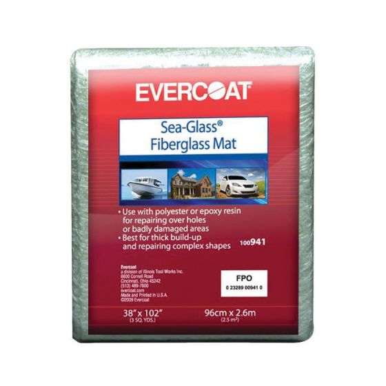 EVERCOAT® Sea-Glass® 100941 Fiberglass Mat, 38 x 102 in - Evercoat Body Fillers