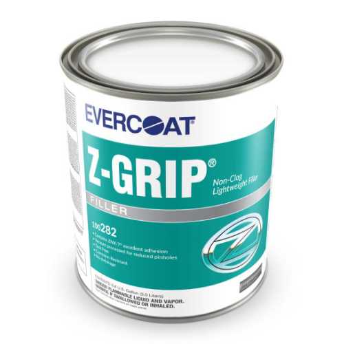 EVERCOAT Z-GRIP 100282 Lightweight Body Filler, 3 L Can - Evercoat Body Fillers
