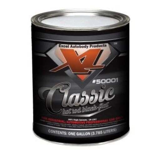 Excel Hot Rod Flat Black Single Stage Paint - Excel Automotive Paint