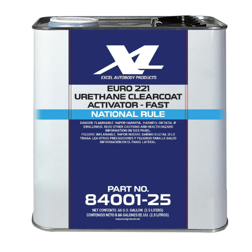 Excel 84001 Fast Activator for 84000 Clearcoat, 2.5 Liter - Excel Paint Activators