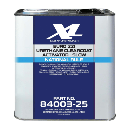 Excel 84003 Slow Activator for 84000 Clearcoat, 2.5 Liter - Excel Paint Activators