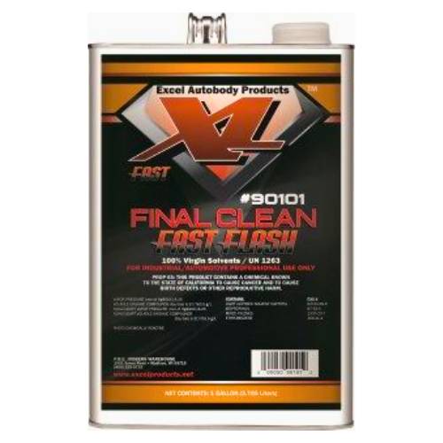 Excel 90101 Fast Flash Final Clean for Paint Prep, Gallon - Excel Surface Prep