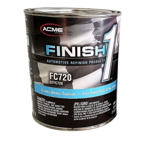 Finish 1 Acme FC720 Ultimate Overall Clearcoat, Quart - Finish 1 Clear Coat