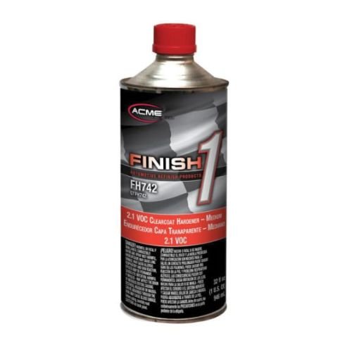 Finish 1 FH742 Medium Temp 2.1 VOC Clearcoat Hardener, 1 qt - Finish 1 Paint Activators