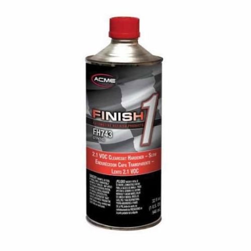 Finish 1 FH743 Slow Drying 2.1 VOC Clearcoat Hardener, 1 qt - Finish 1 Paint Activators