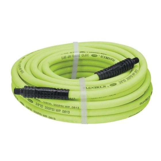 Flexzilla® HFZ3825YW2 Lightweight Air Hose, 3/8 in x 25 ft Green - Flexzilla Shop Supplies