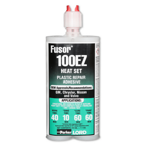 Fusor 100EZ 2-Part Heat Set Plastic Repair Adhesive, 7.1 oz - Lord Fusor Adhesives