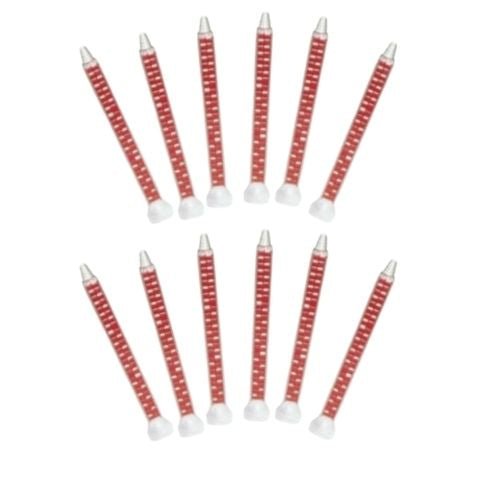 Fusor 401T Red Mixing Tip with Thread for 210 mL cartridges, 12 pk - Lord Fusor Adhesives