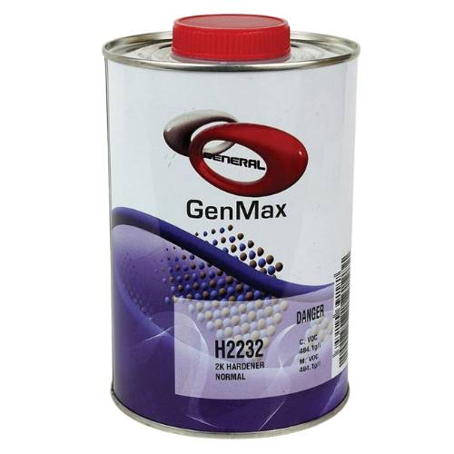 GenMax H2232 Medium National Rule 2K Hardener, 1 qt - GenMax Paint Activators
