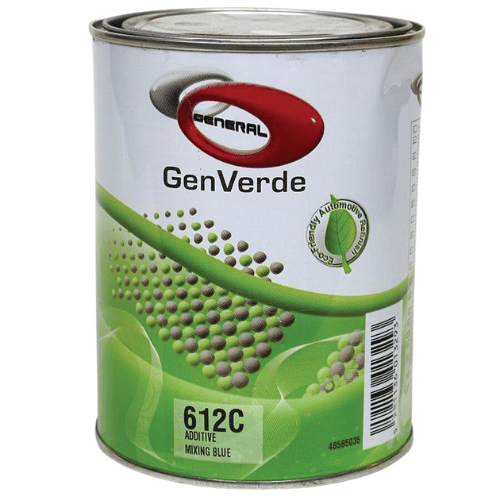 GenVerde 612C Mixing Blue Basecoat Toner, 1 Liter - GenVerde Automotive Paint