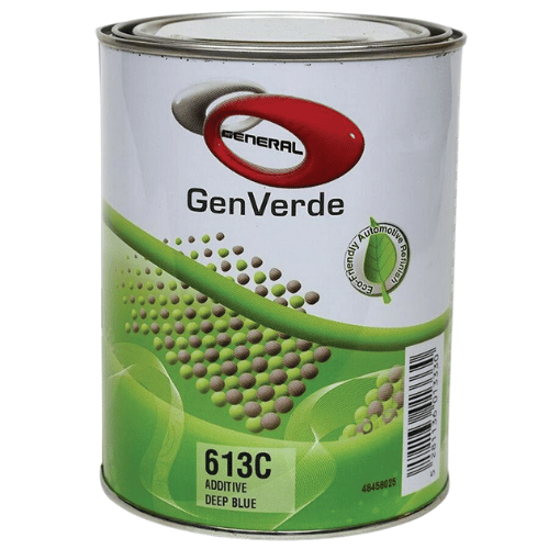GenVerde 613C Deep Blue Basecoat Toner, 1 Liter - GenVerde Automotive Paint