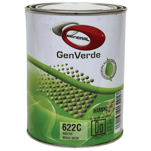 GenVerde 622C Mixing Green Basecoat Toner, 1 Liter - GenVerde Automotive Paint