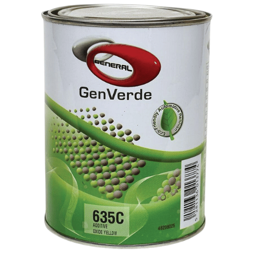 GenVerde 635C Oxide Yellow Basecoat Toner, 1 Liter - GenVerde Automotive Paint